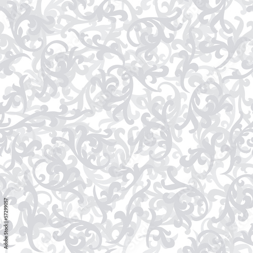 Abstract Flower Background Texture. Floral seamless pattern. © Terriana