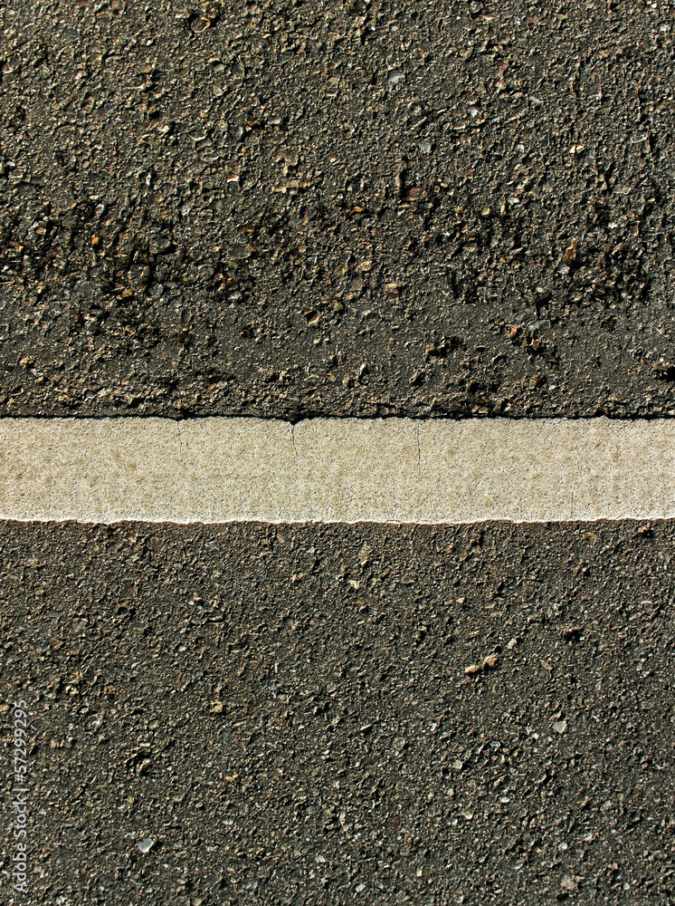 Fototapeta premium White line on the road.