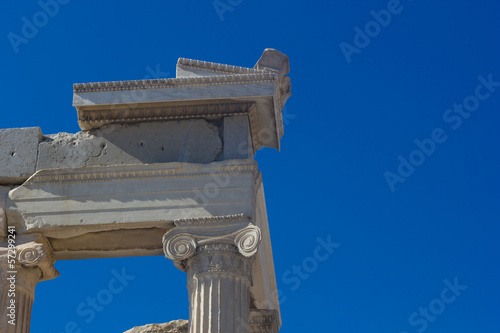 Parthenon temple in Acropolis at Athens, Greece