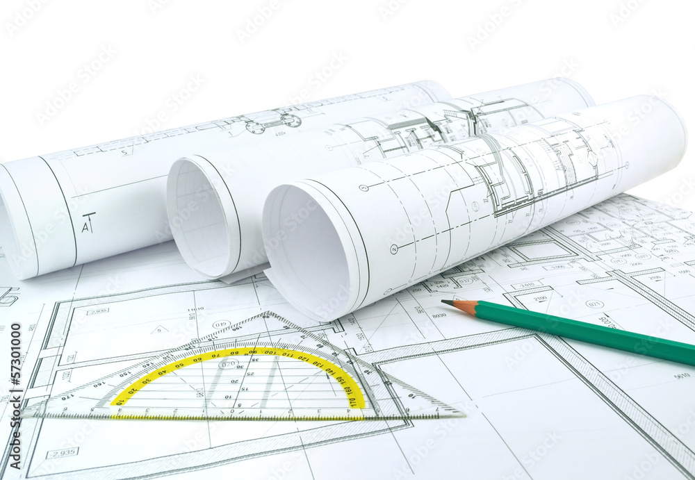 Image of several drawings of the project and instruments Image of several drawings of the project and instruments