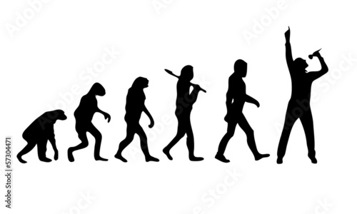 Evolution Singer Man Male