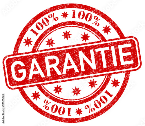 Garantie Stempel rot  #131017-svg01