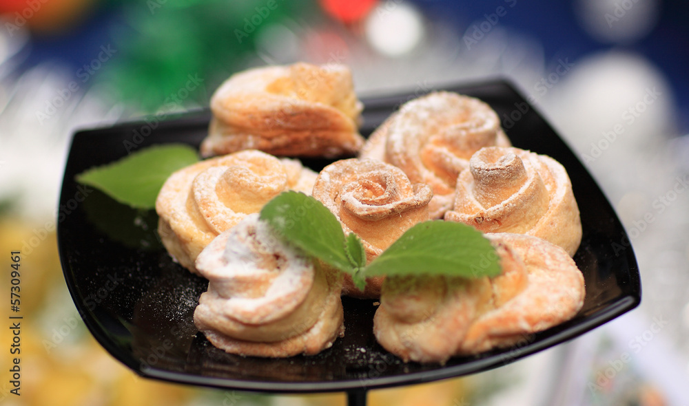 A variety of delicious culinary products. A variety of delicious culinary products.