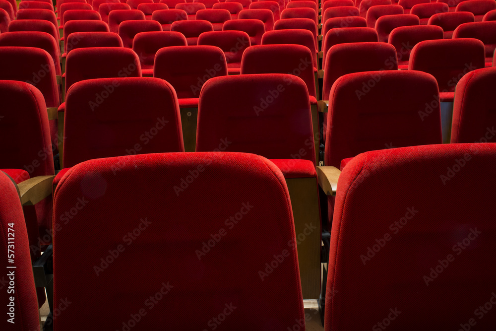 Fototapeta premium Seats in a theater and opera