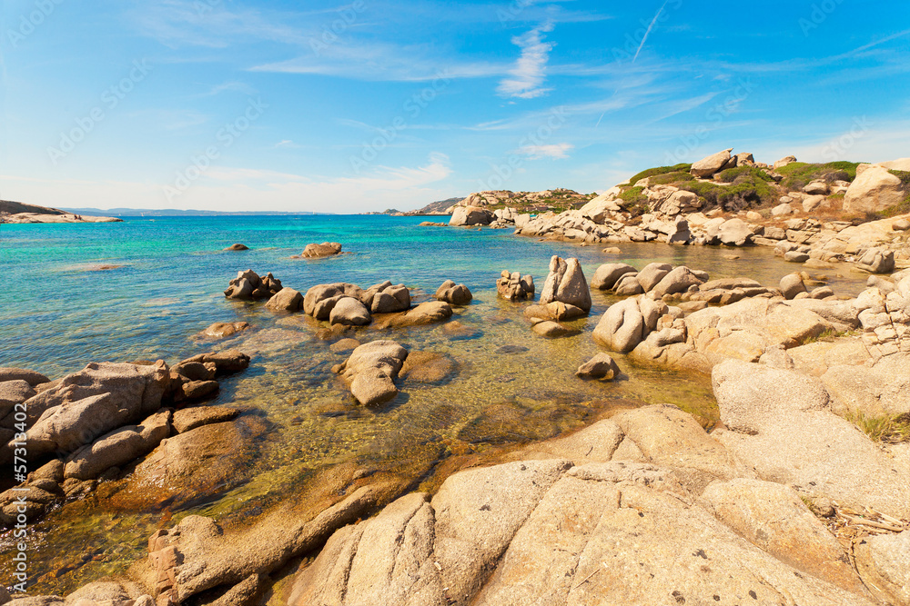 Sardinien, Costa Smeralda, Traumstrand Stock Photo | Adobe Stock