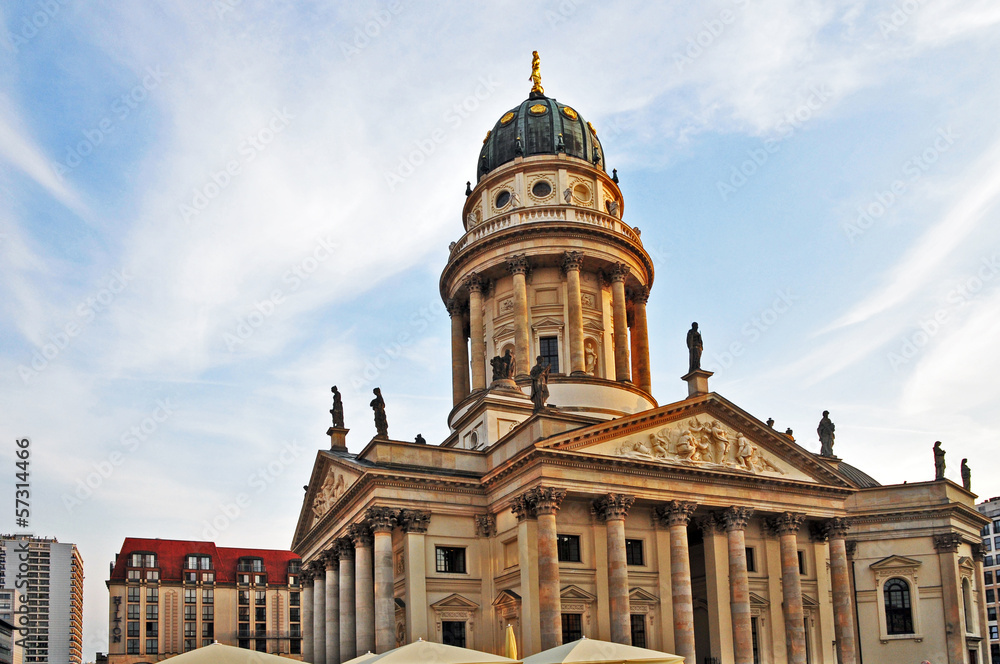 Berlino, Chiesa dei Tedeschi (deutscher dom) a Gendarmenmarkt
