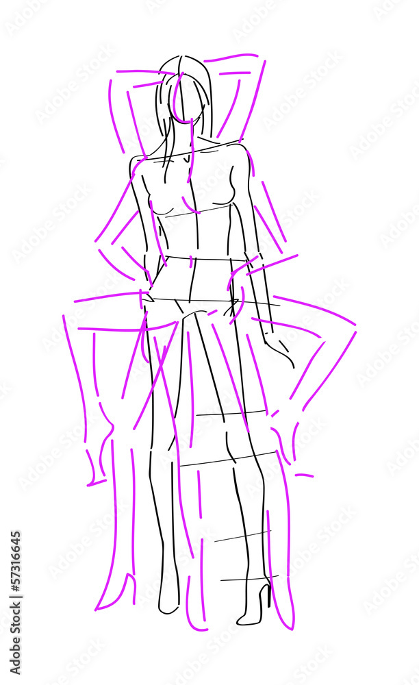 Sketch Fashion Poses Sketch Fashion Poses
