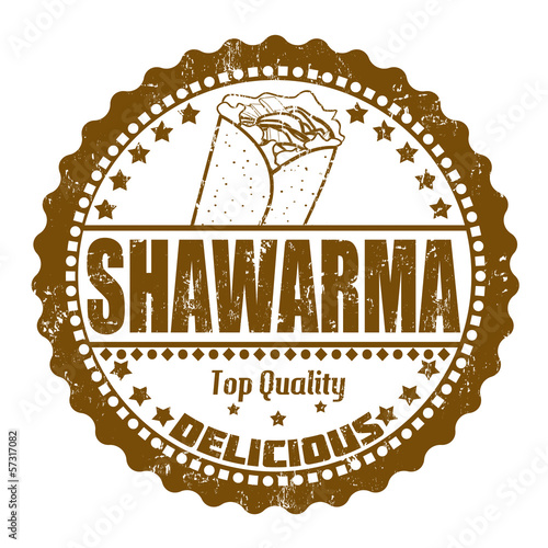 Shawarma stamp