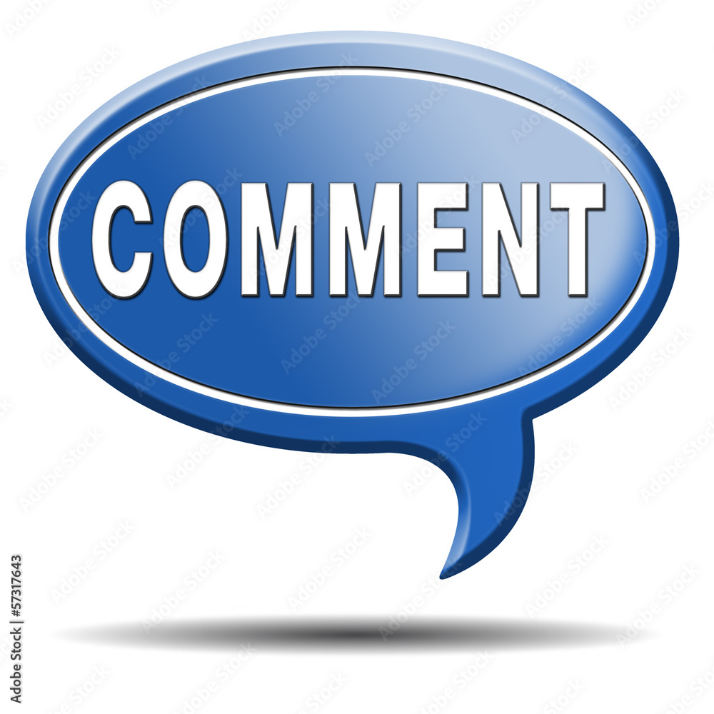 comment icon