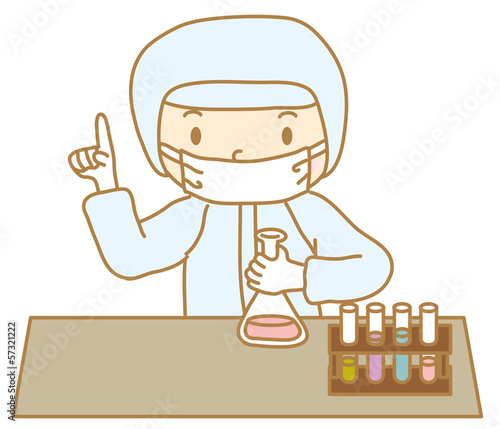 クリーンルームでの実験、研究