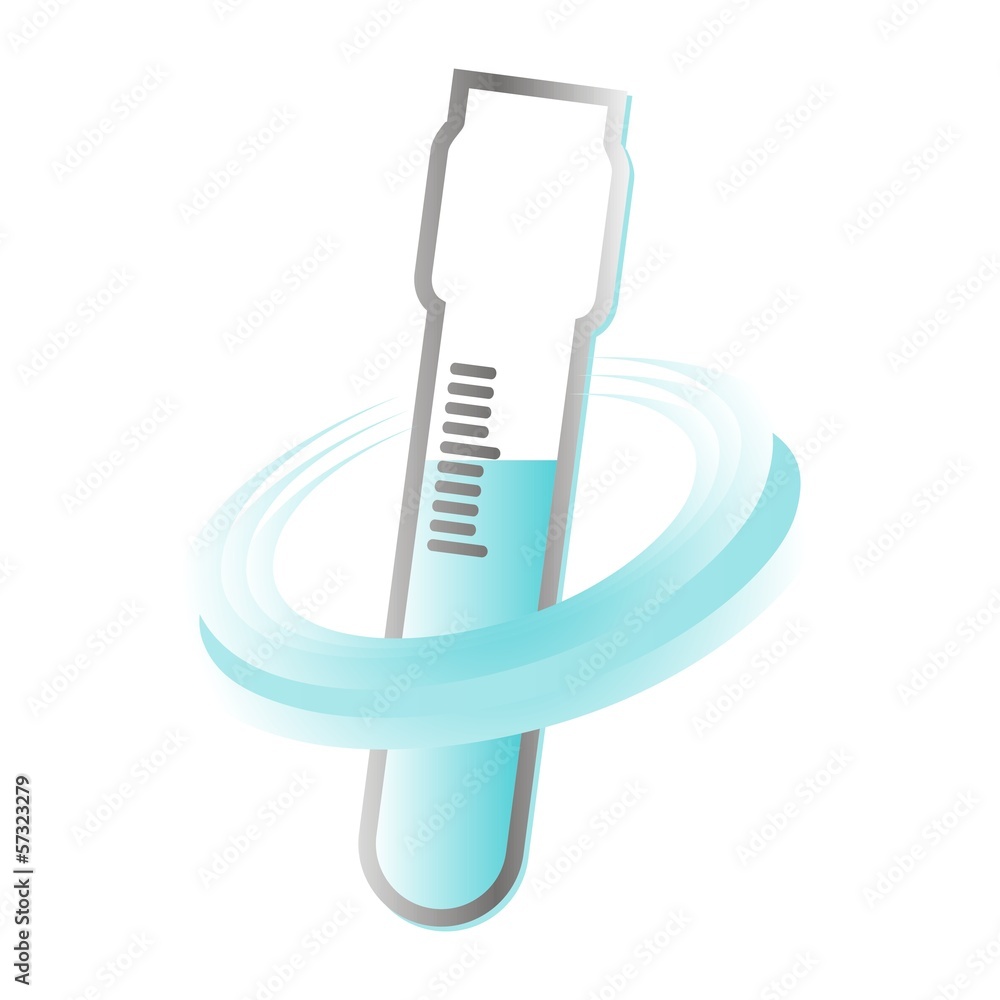 Blood test tube Blood test tube