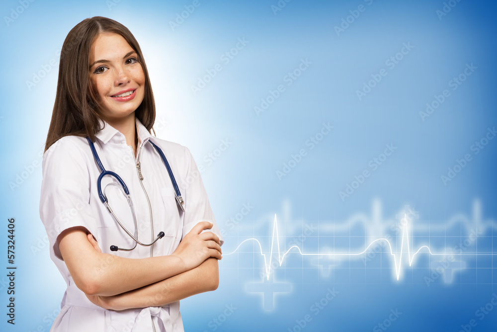 young female doctor young female doctor