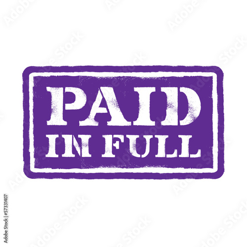 Paid in full
