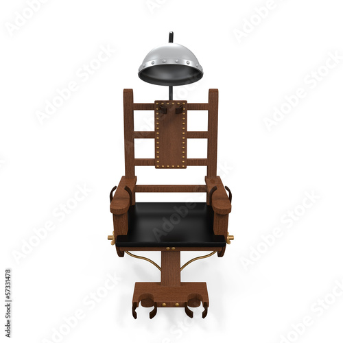 Electric Chair Isolated