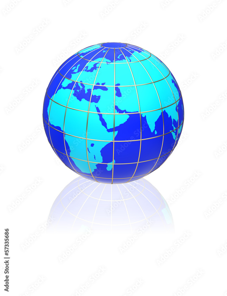 Earth globe Earth globe