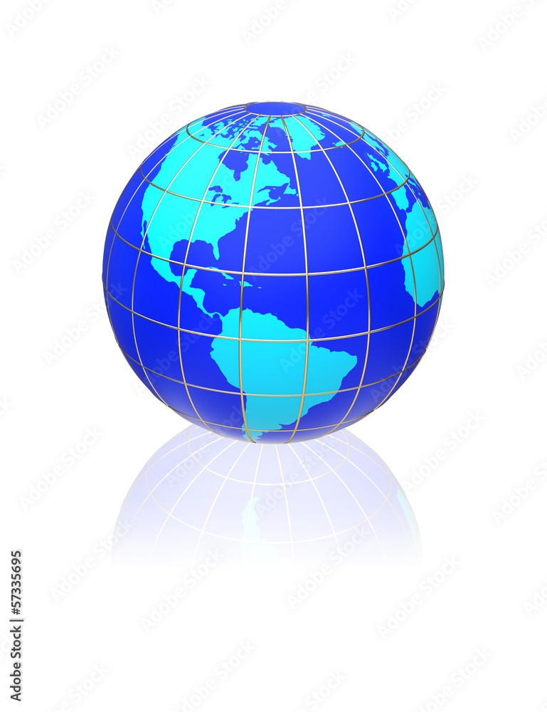 Earth globe Earth globe