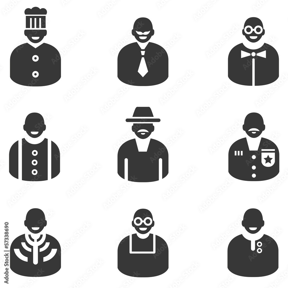 User Icons and People Icons User Icons and People Icons