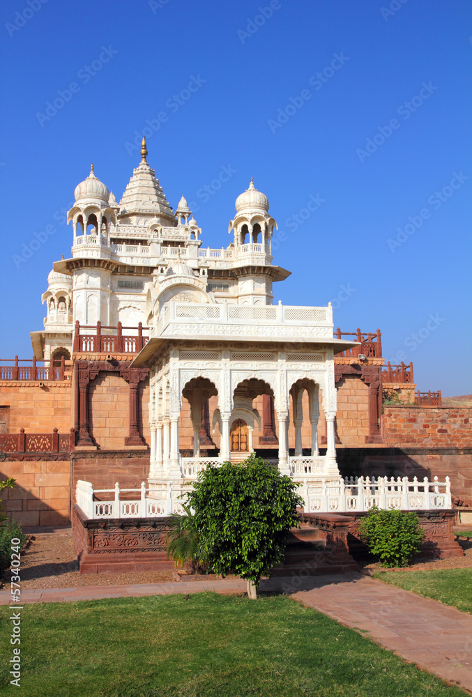 Jaswant Thada mausoleum in India