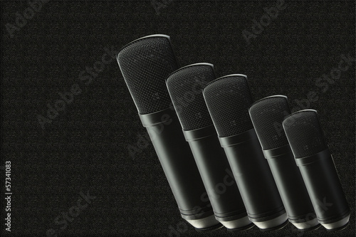 five condensor mic photo