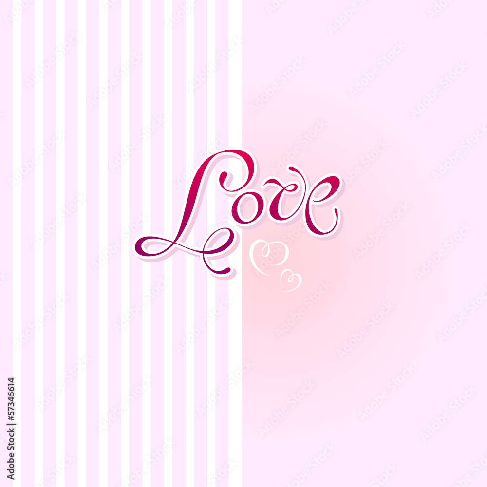 love card design. vector illustration