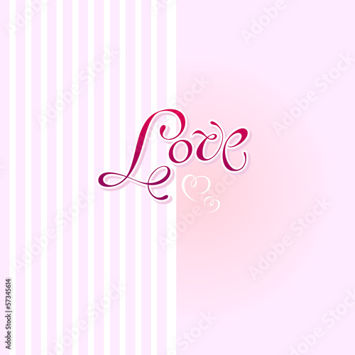 love card design. vector illustration