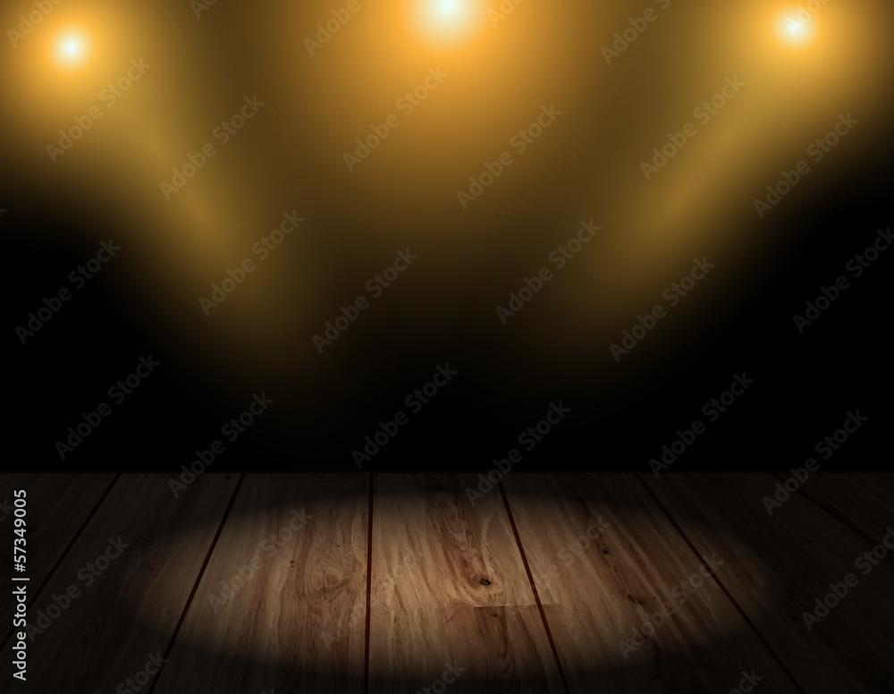 Vector wood background with lighting effects Vector wood background with lighting effects
