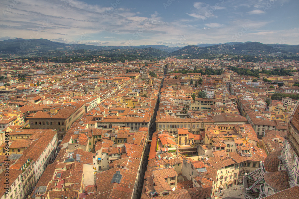 View over Firenze