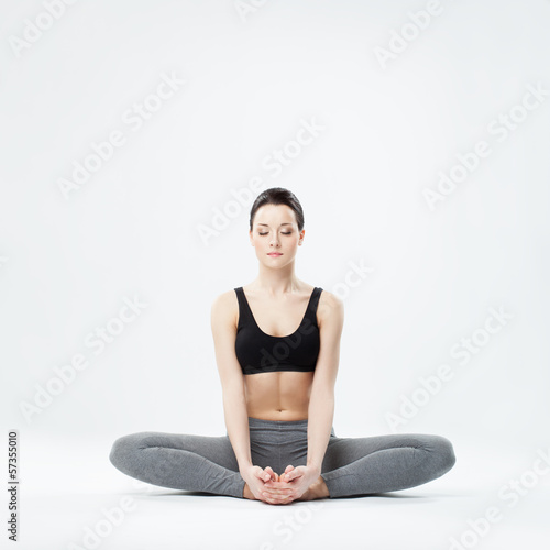 the yoga woman