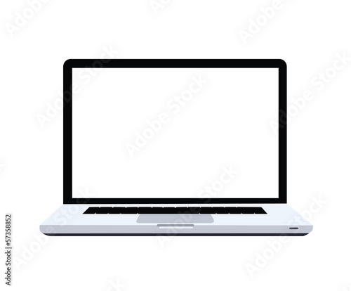 Laptop vector illustration
