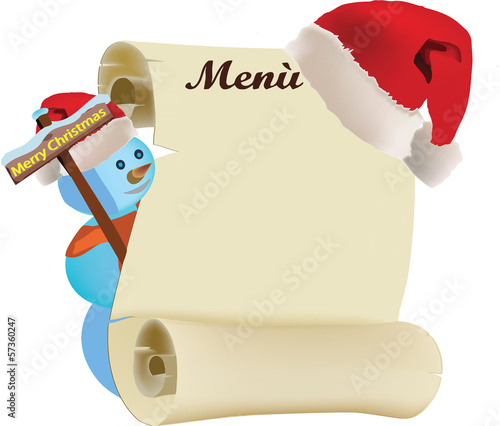 menù di natale