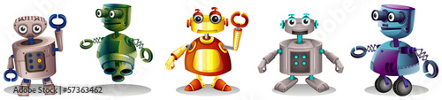 Different robot designs