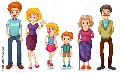A big happy family
