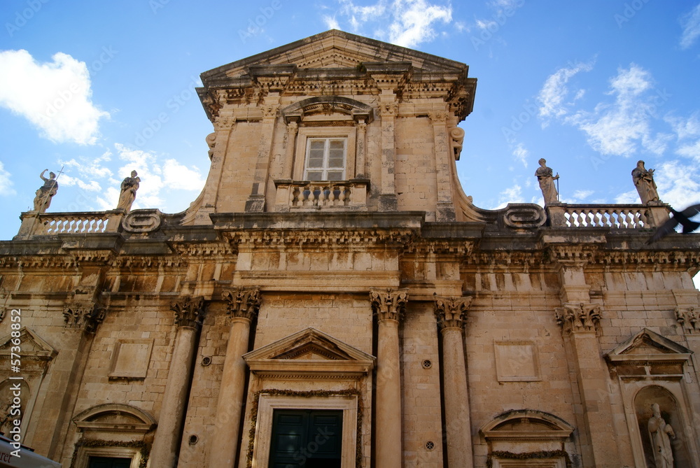 Fototapeta premium Religione a Dubrovnik