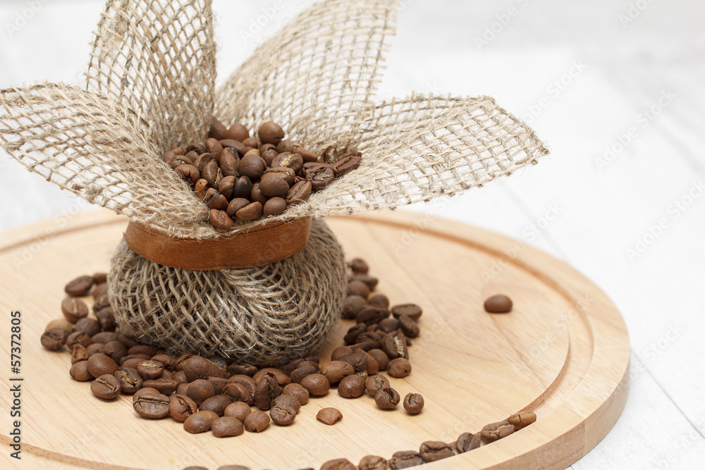 Fototapeta premium roasted сoffee grains