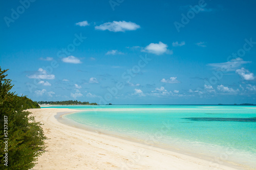 Fototapeta Naklejka Na Ścianę i Meble -  sand of beach caribbean sea