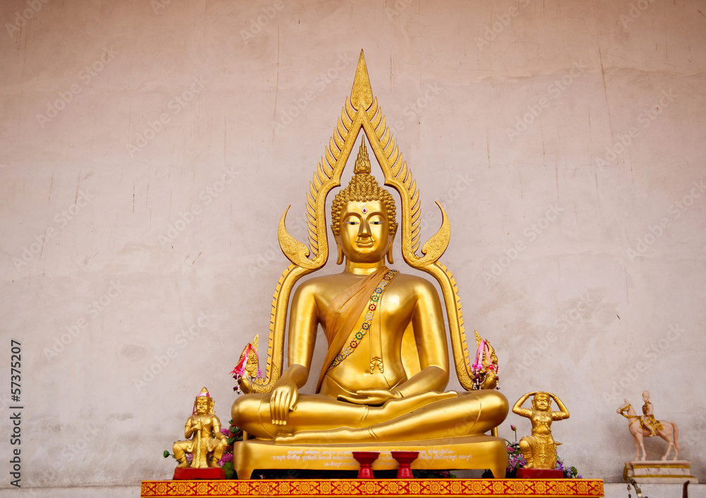 buddha statue in thai temple buddha statue in thai temple