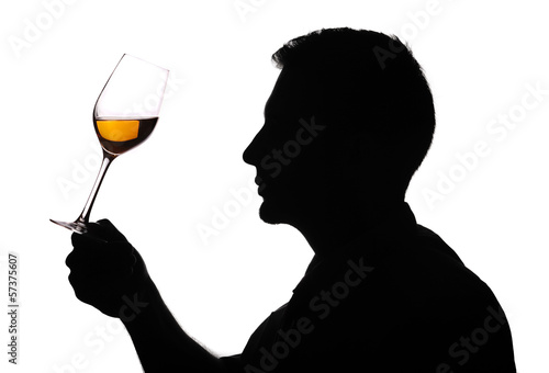 Valokuva Wine expert testing wine