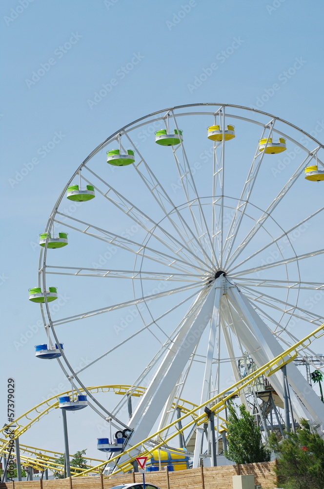 fête foraine-la grande roue