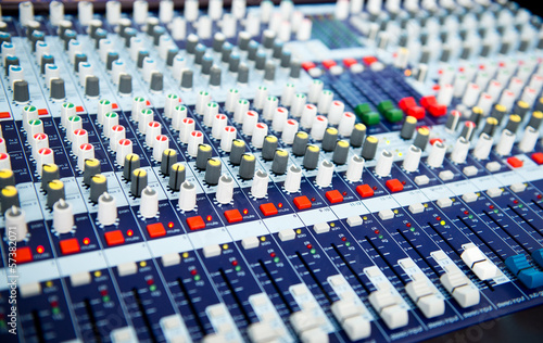 sound mixer control