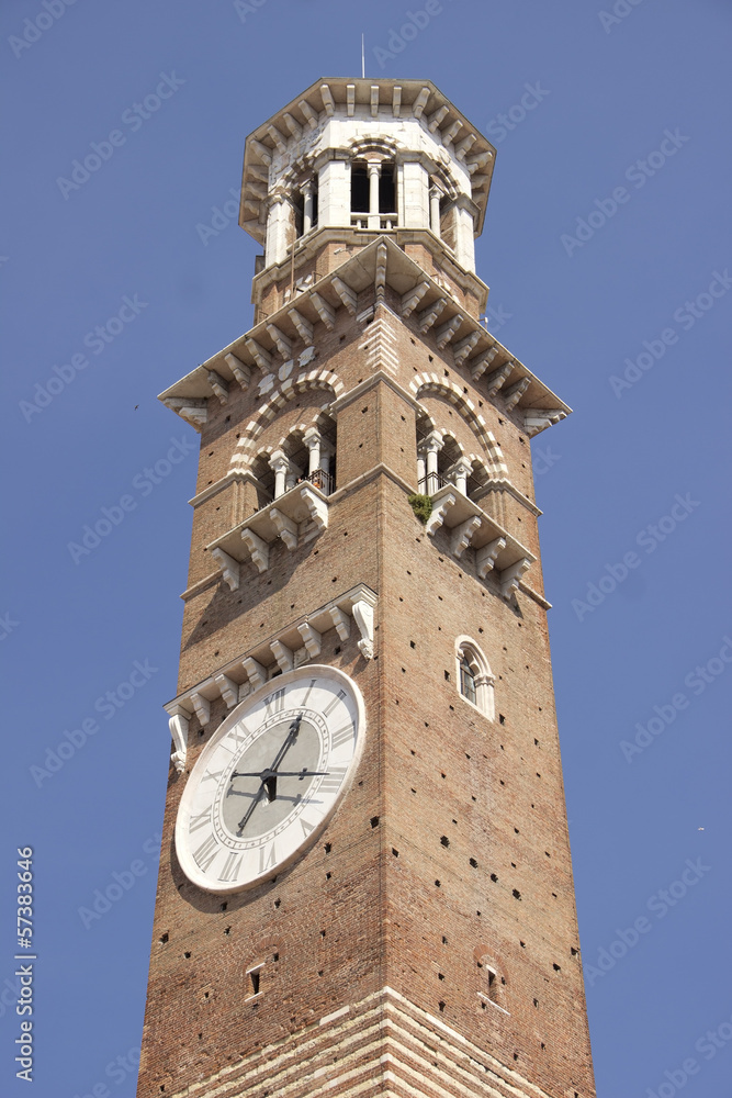 Bell tower in Verona