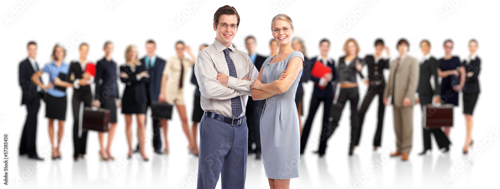 Fototapeta premium Business people group.