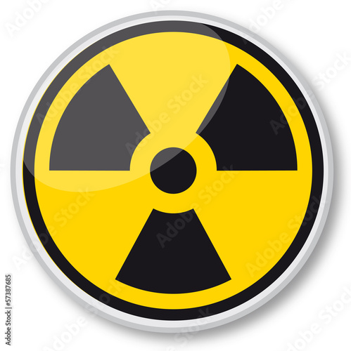 Radioactivity sign