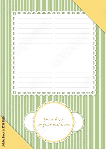 Placemat Menu