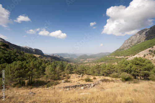 Views of Grazalema Natural Park, Cadiz, Andalusia, Spain