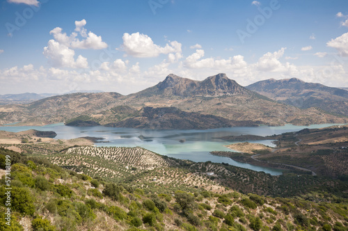 Views of Zahara – El Gastor Reservoir, Cadiz, Andalusia, Spain