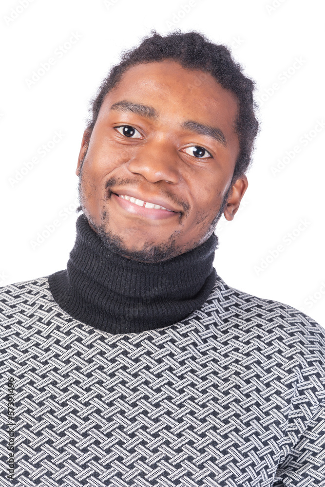 Portrait of a handsome African-American Portrait of a handsome African-American