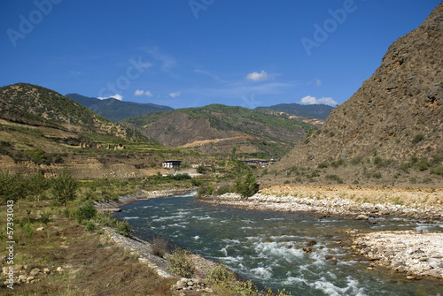 River, Bhutan