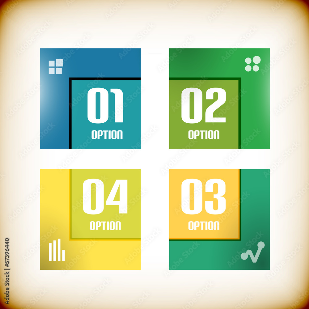 Modern square business banner design template Modern square business banner design template