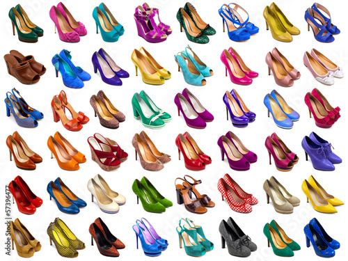 Female shoes collection