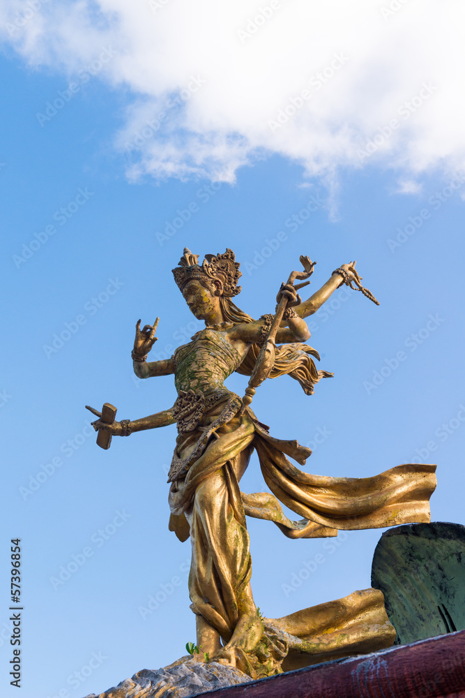 Fototapeta premium Bali goddes of dance statue